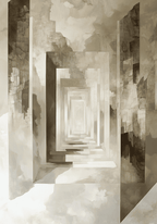 Abstract Infinity Poster