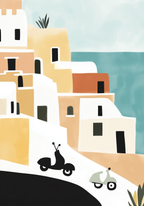 Afternoons in Amalfi Poster