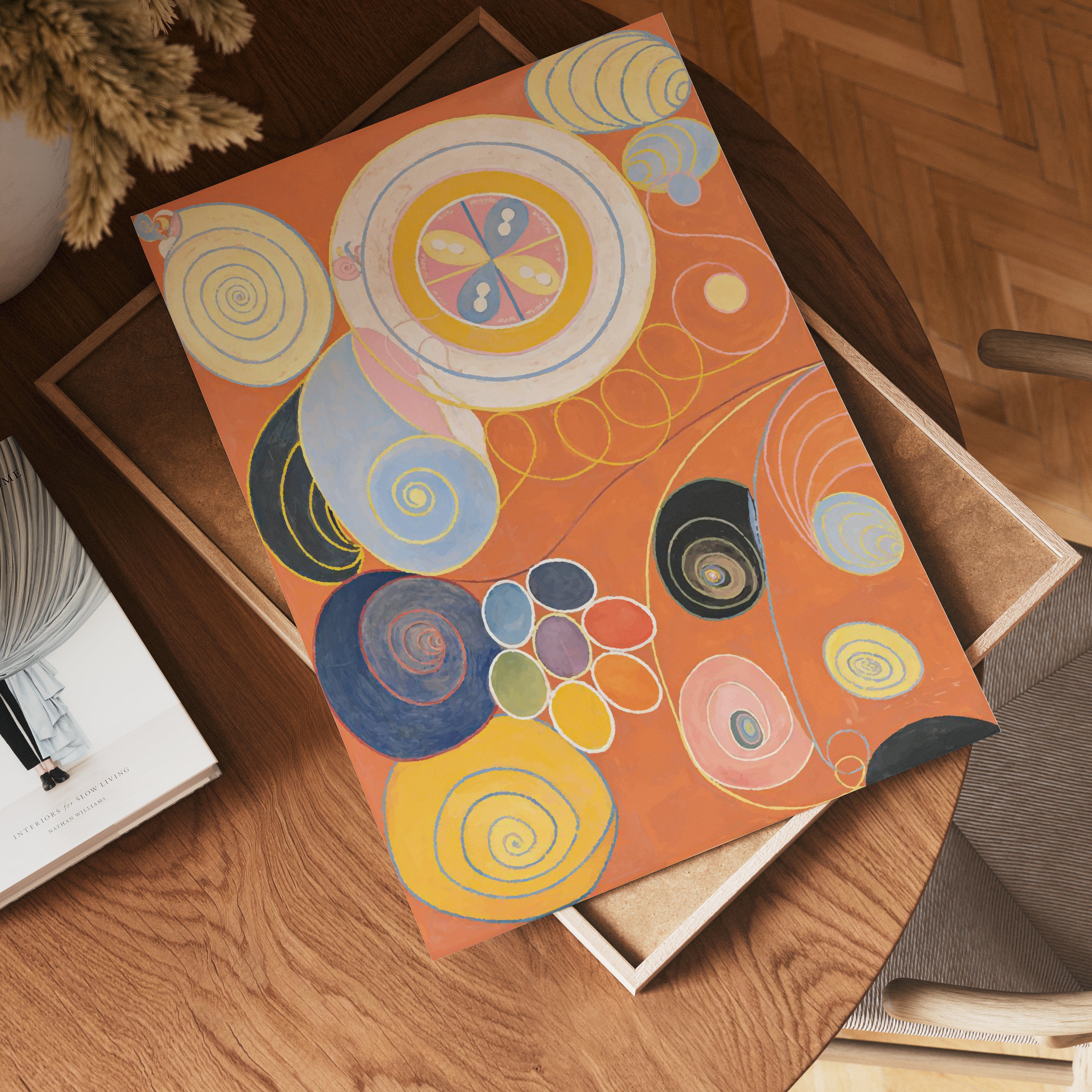 Hilma af Klint Spirals of Creation Poster