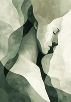 Abstract Reflection Poster