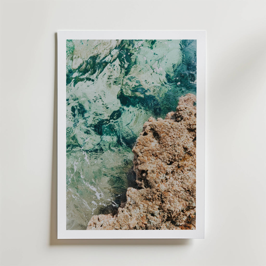 Crystal Reef Water Poster