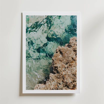 Crystal Reef Water Poster
