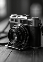 Old School Camera Poster