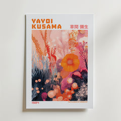 Yayoi Kusama Coral Bloom Reverie Poster