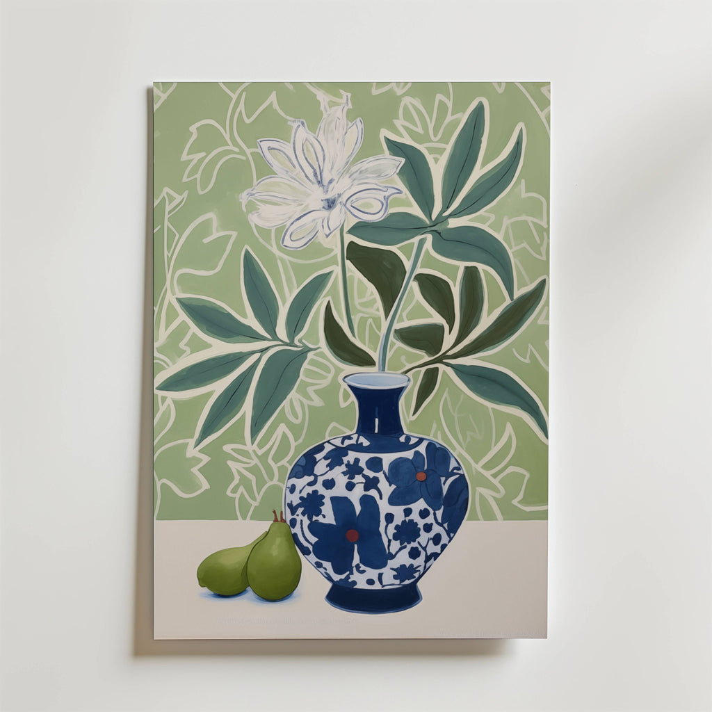 Botanical Vase Poster