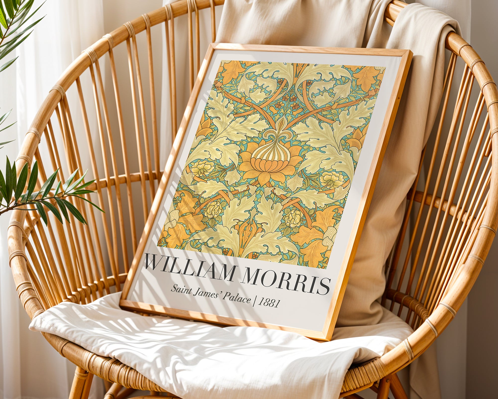 William Morris Saint James' Palace 1881 Poster