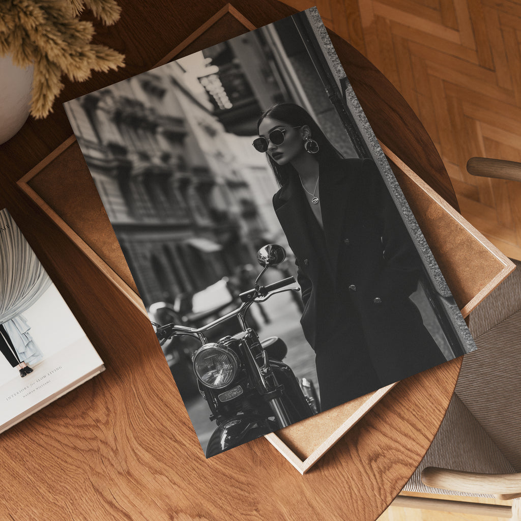 Noire Elegance Fashion Poster