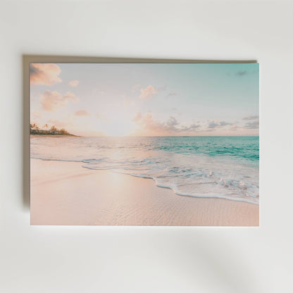 Soft Sunrise Shore Poster