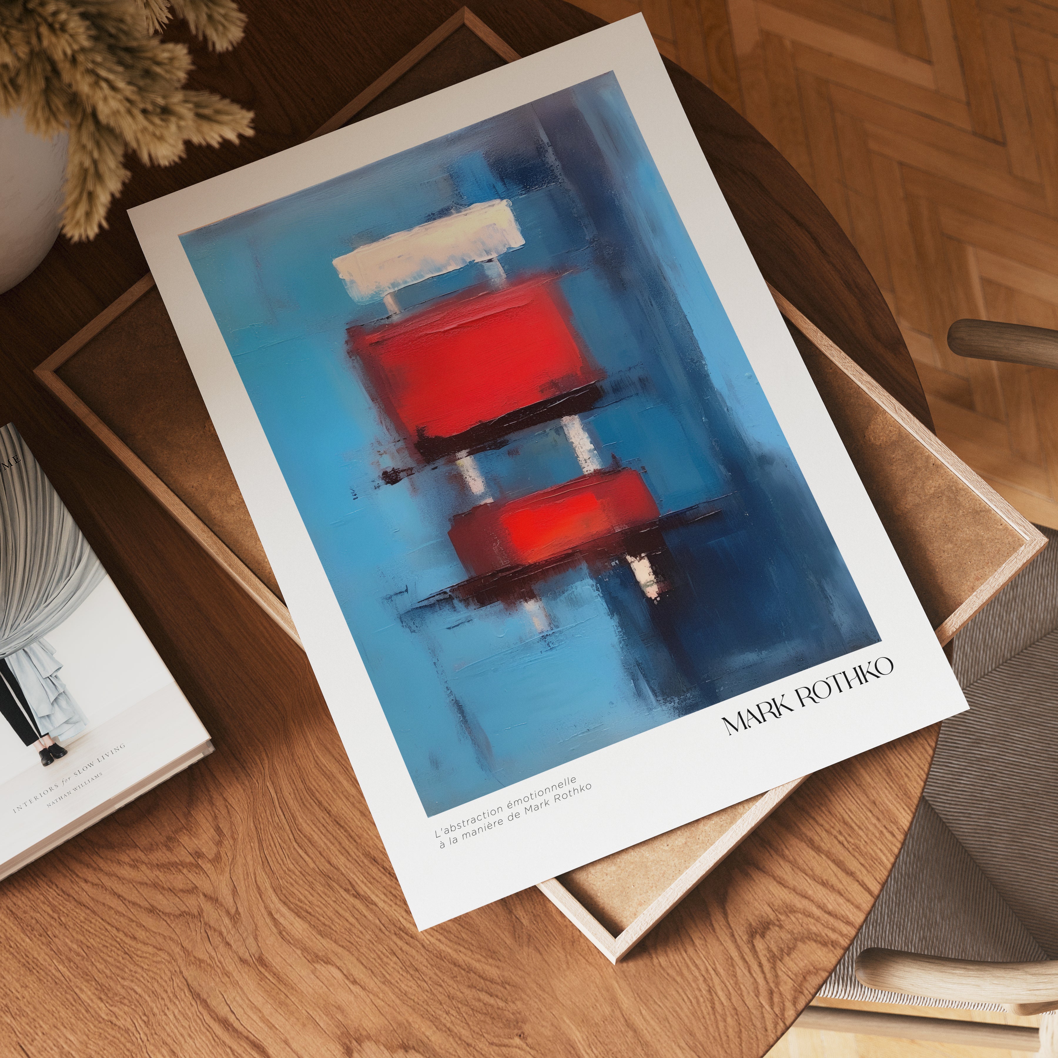 L'abstraction Émotionelle Mark Rothko Poster