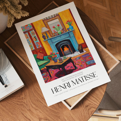 Maison Intérieure Matisse poster