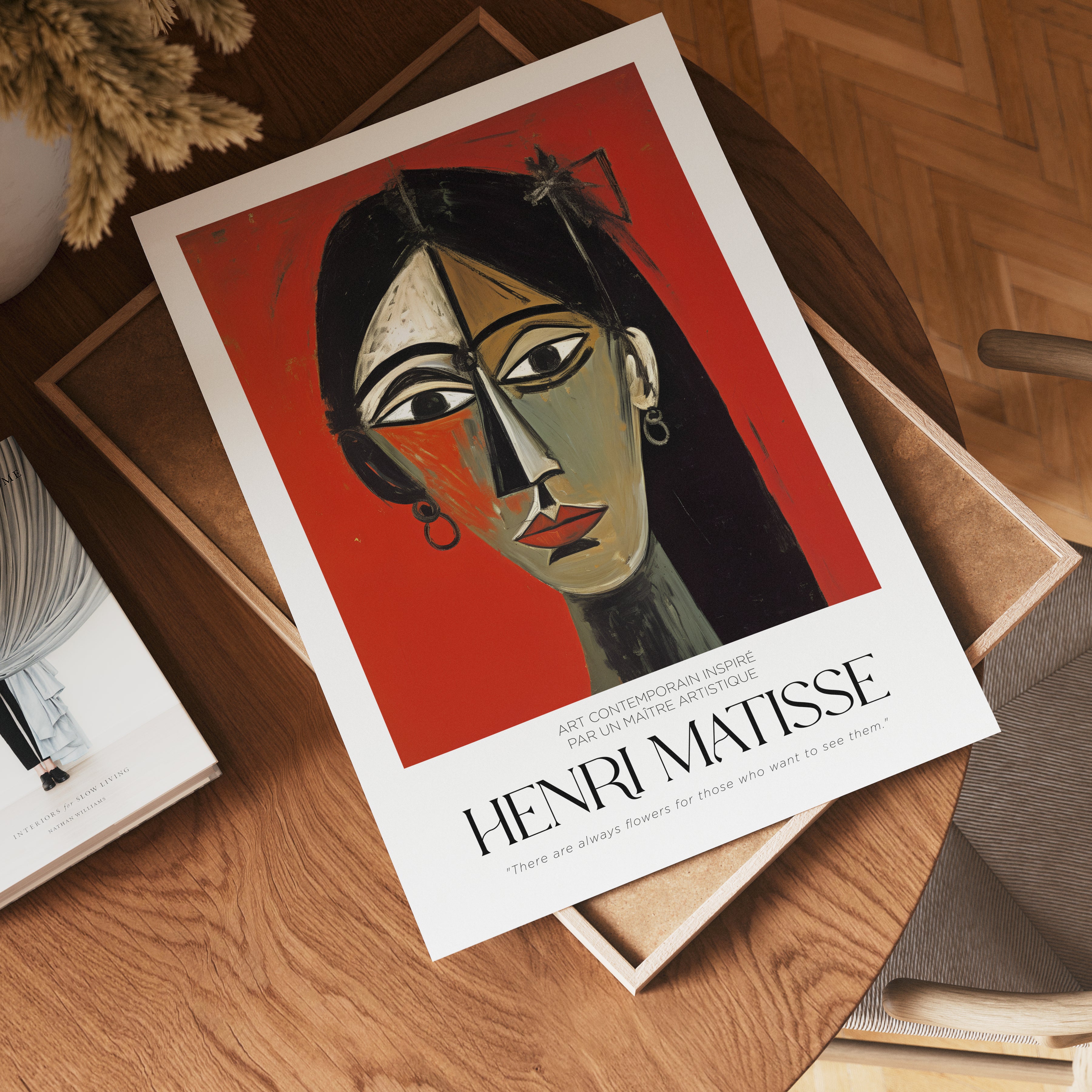 Two Sides of Her Matisse Poster