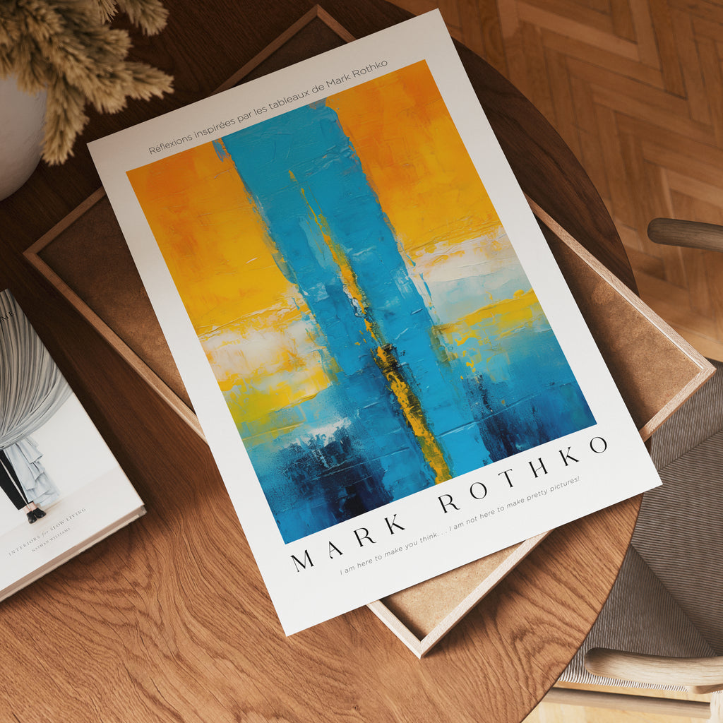 Skybreak Mark Rothko Poster