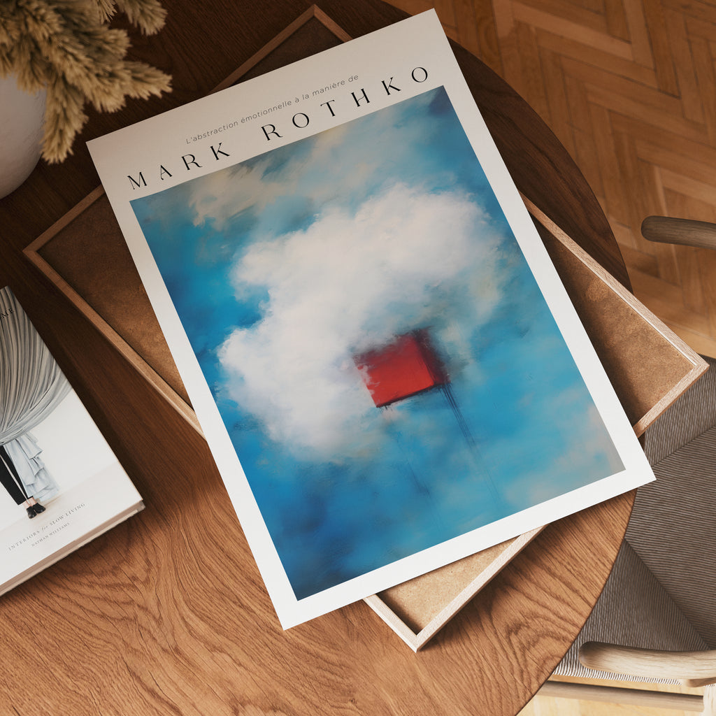 Cloud Memory Mark Rothko Poster