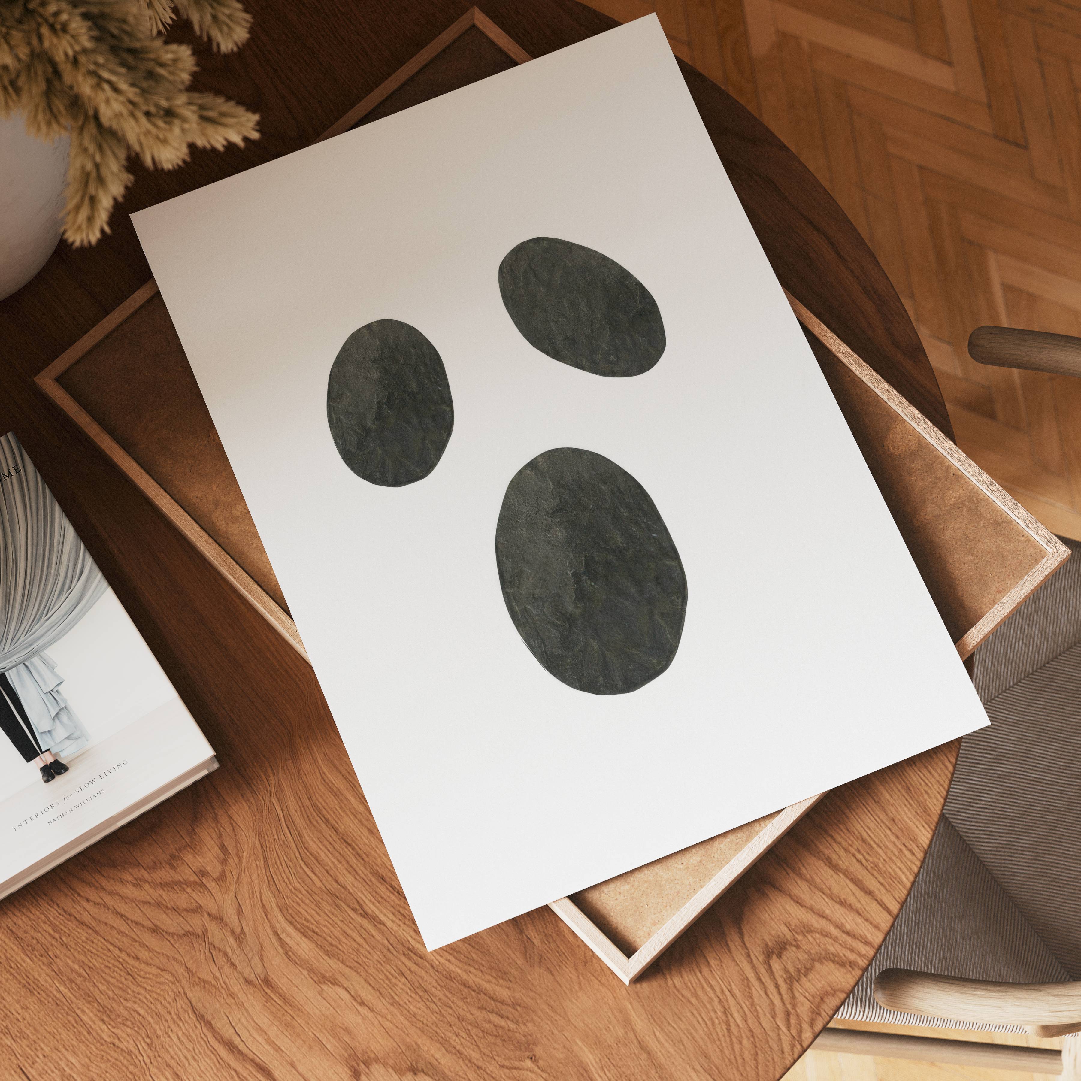 Silent Ghost Face Poster