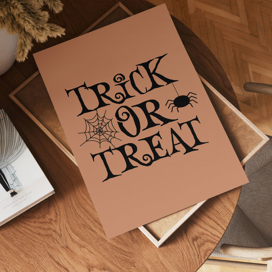 Trick Or Treat Poster