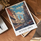 Where Time Walks In Buenos Aires Poster