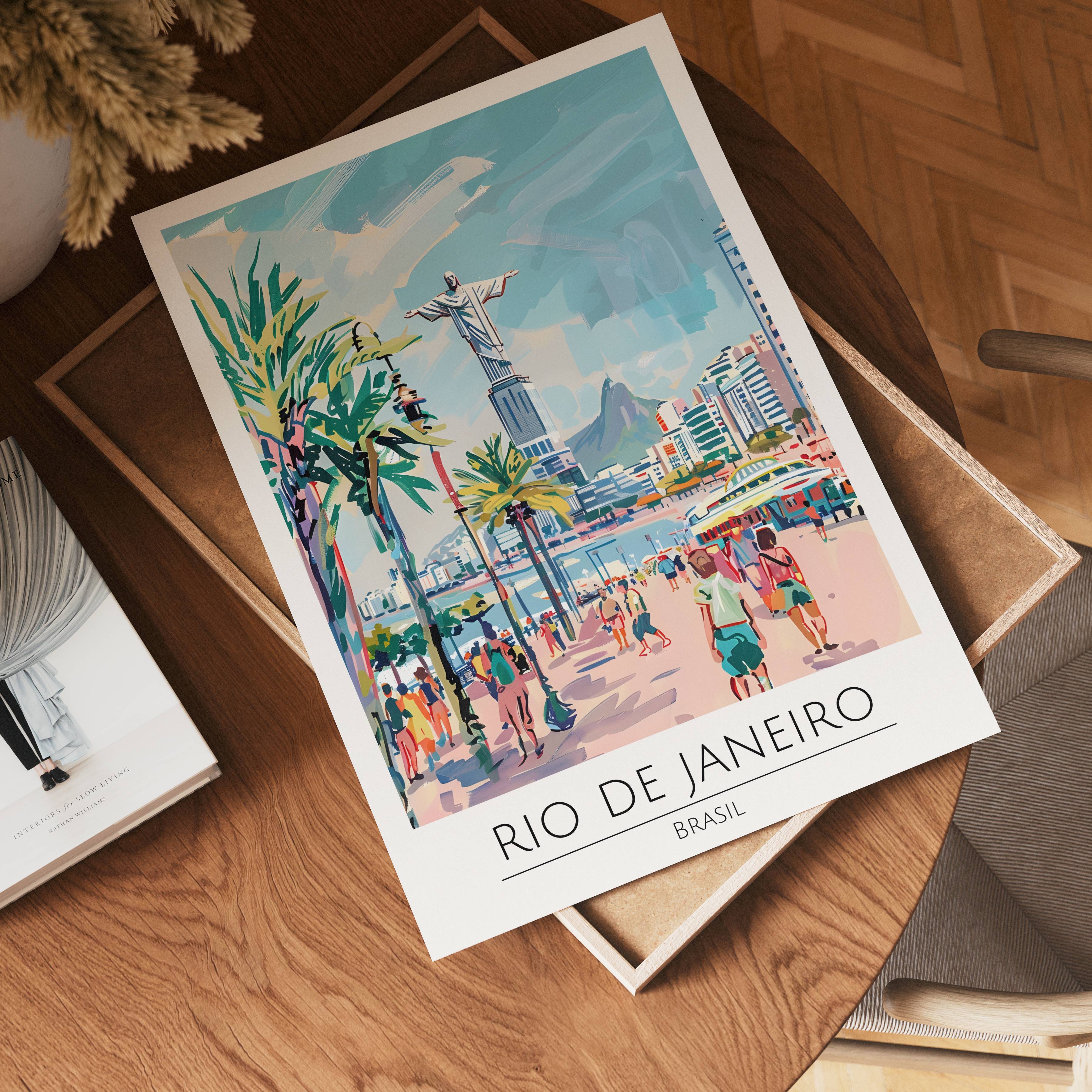 Rio de Janeiro Skyline Poster