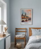 Golden Light Over Ottawa Poster