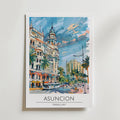 Asuncion Cityscape Poster
