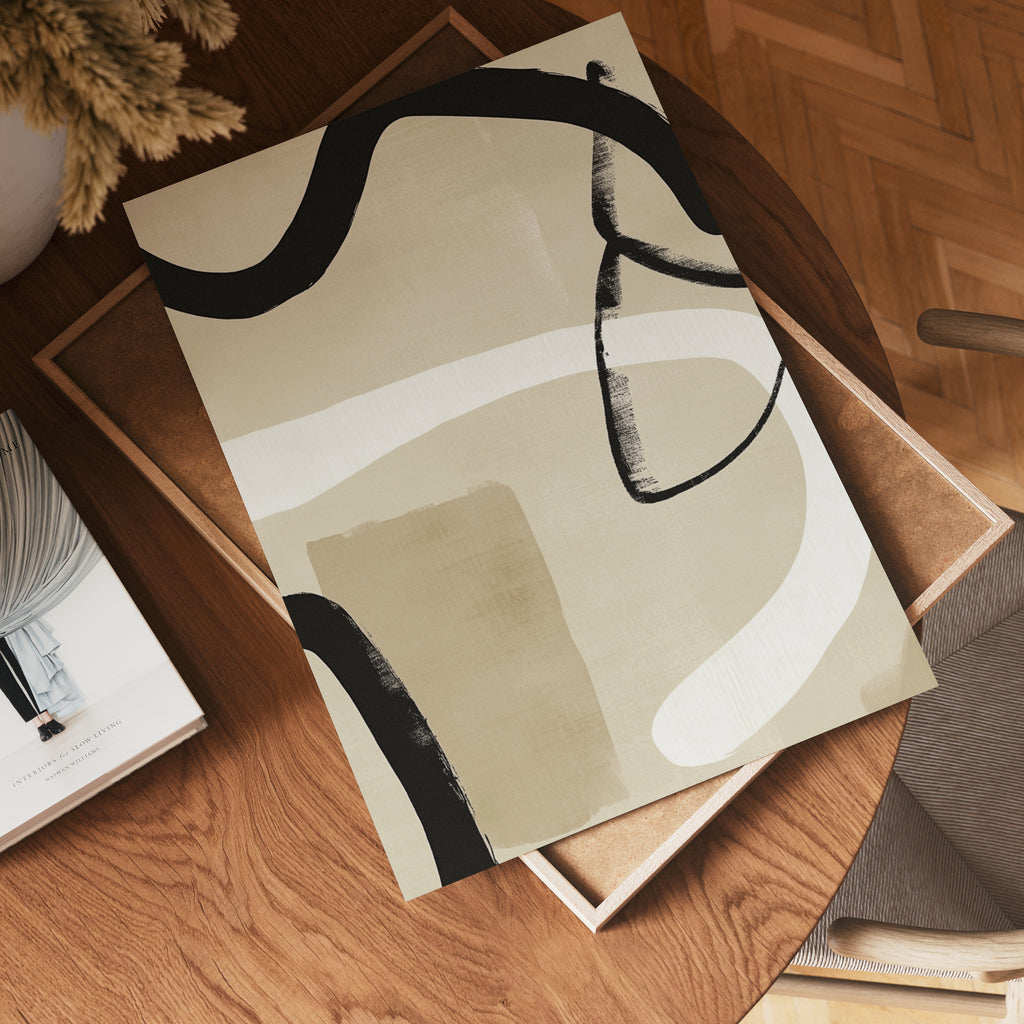 Abstract Harmony Poster