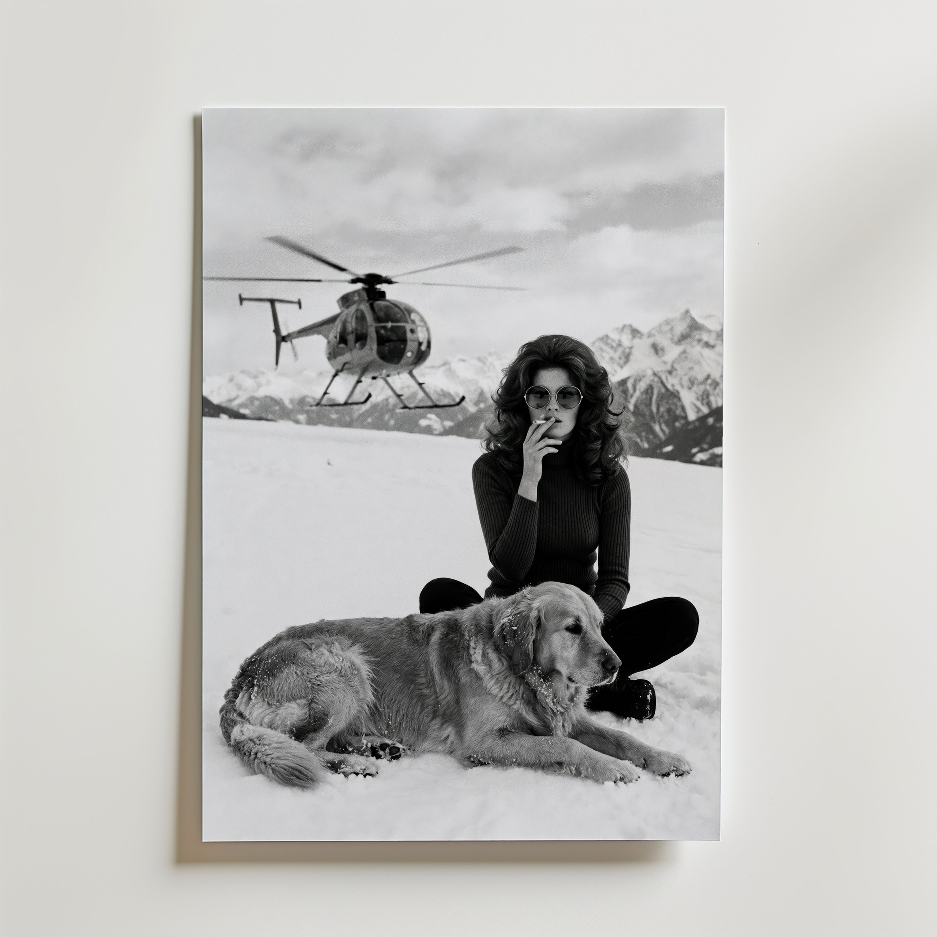 Alpine Icon Serenity Poster – utan passepartout