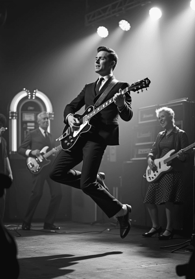 Rock 'n' Roll Vibes Poster