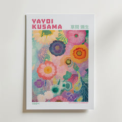 Yayoi Kusama Vibrant Floral Dream Poster