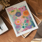 Yayoi Kusama Vibrant Floral Dream Poster