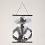 Posterhängare Svart Ek med magnet