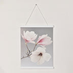 Posterhängare Vit Ek med magnet