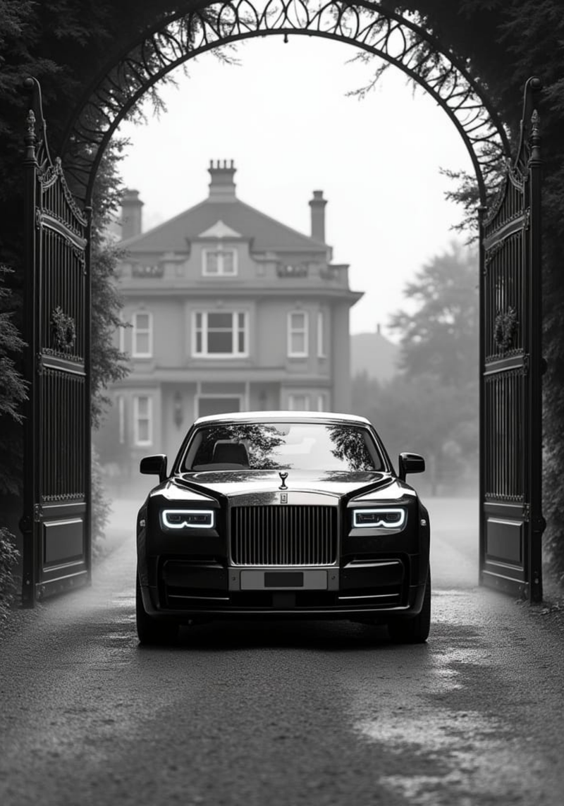 Vintage Rolls Royce No.2 Poster