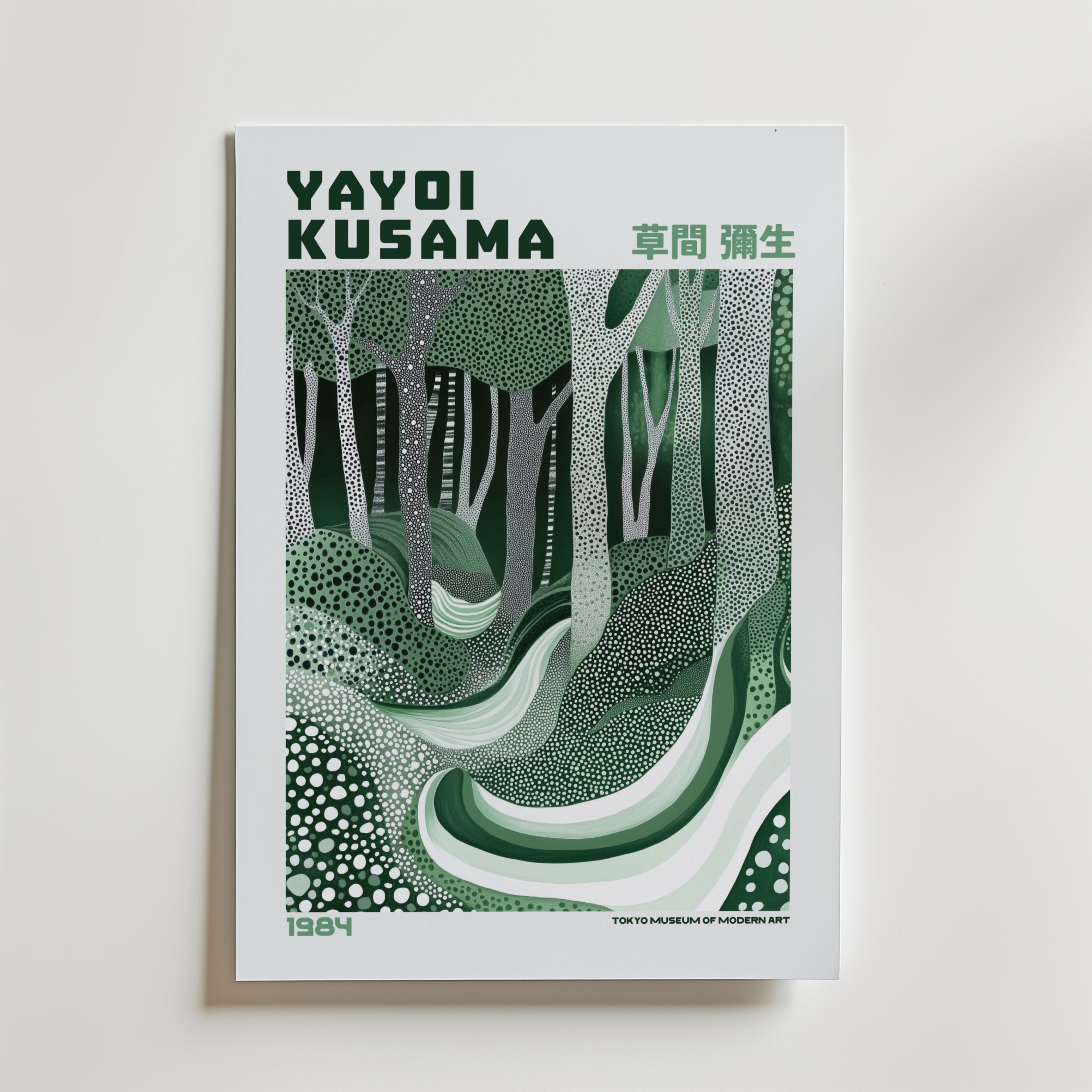 Yayoi Kusama Forest of Infinity Poster