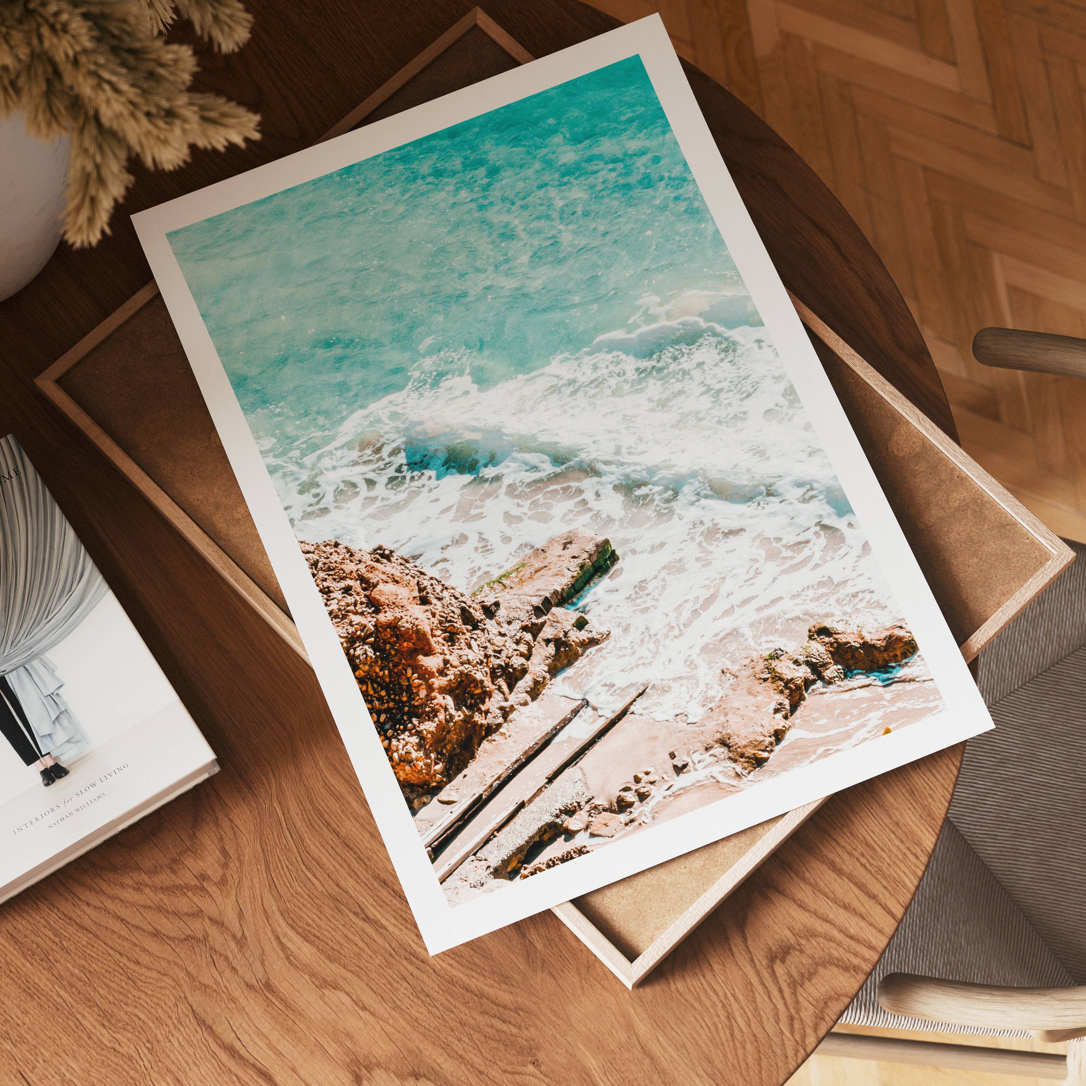 Coastal Steps Poster