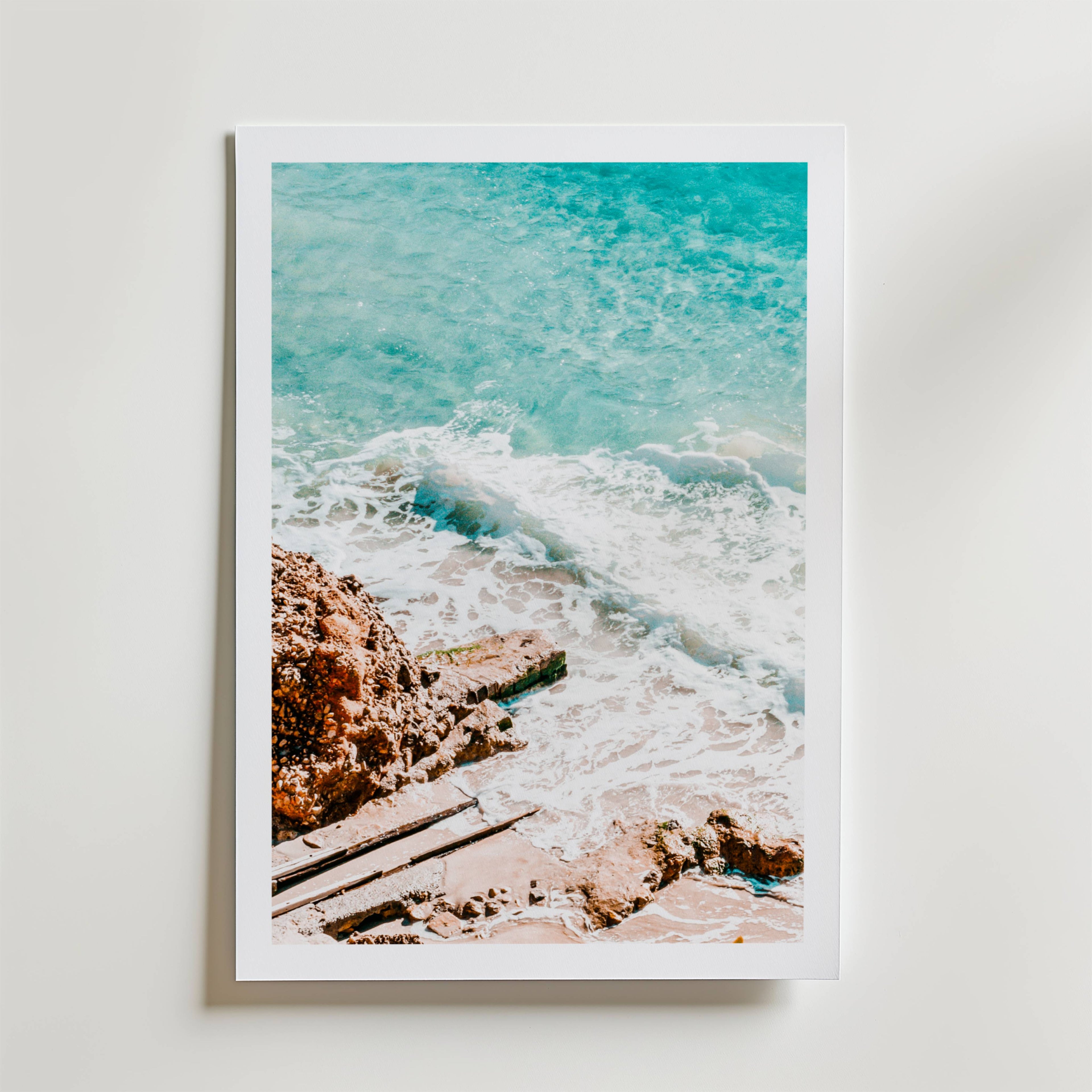 Coastal Steps Poster