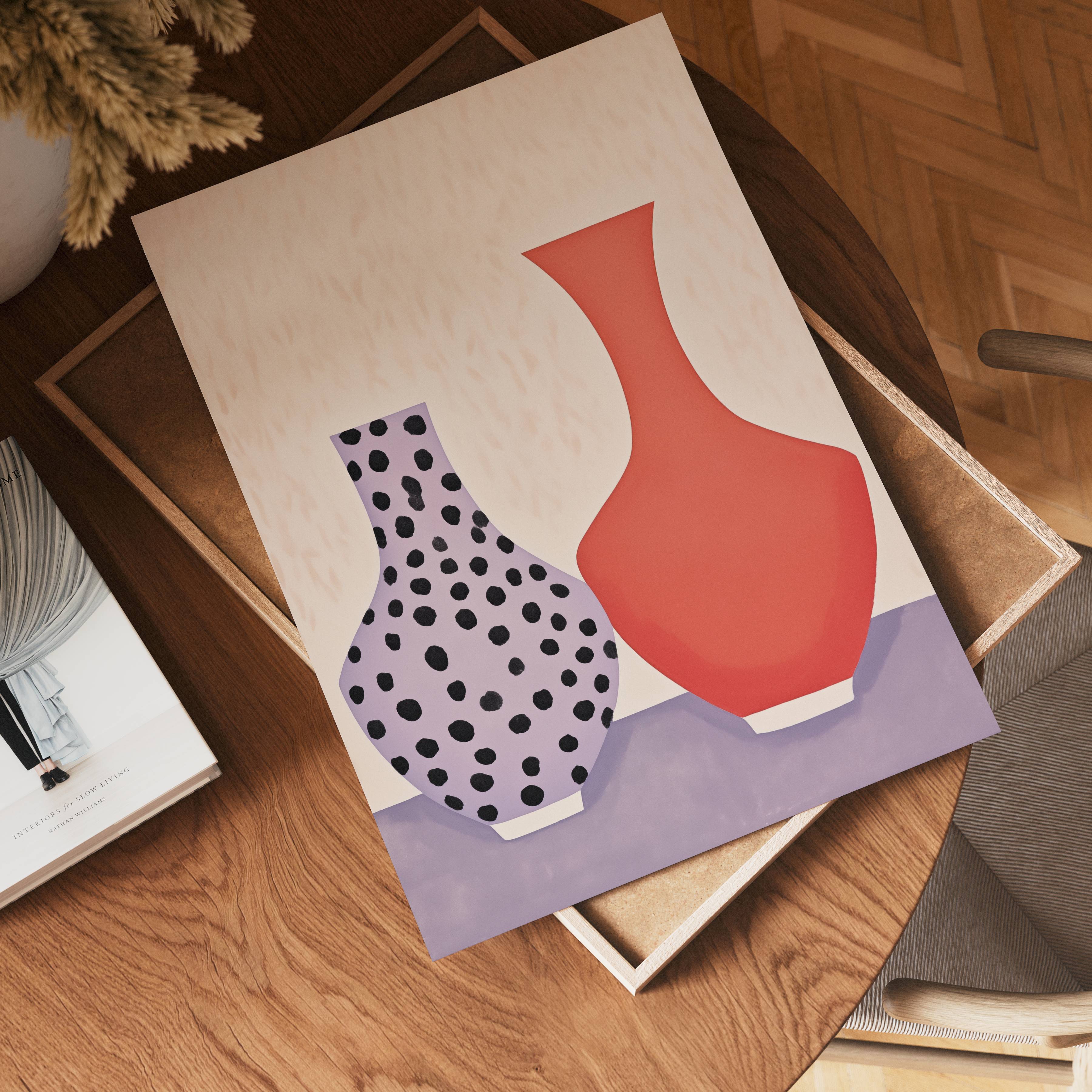 Playful Vases Poster