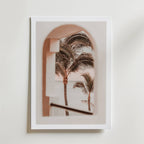 Palm View Arch Poster