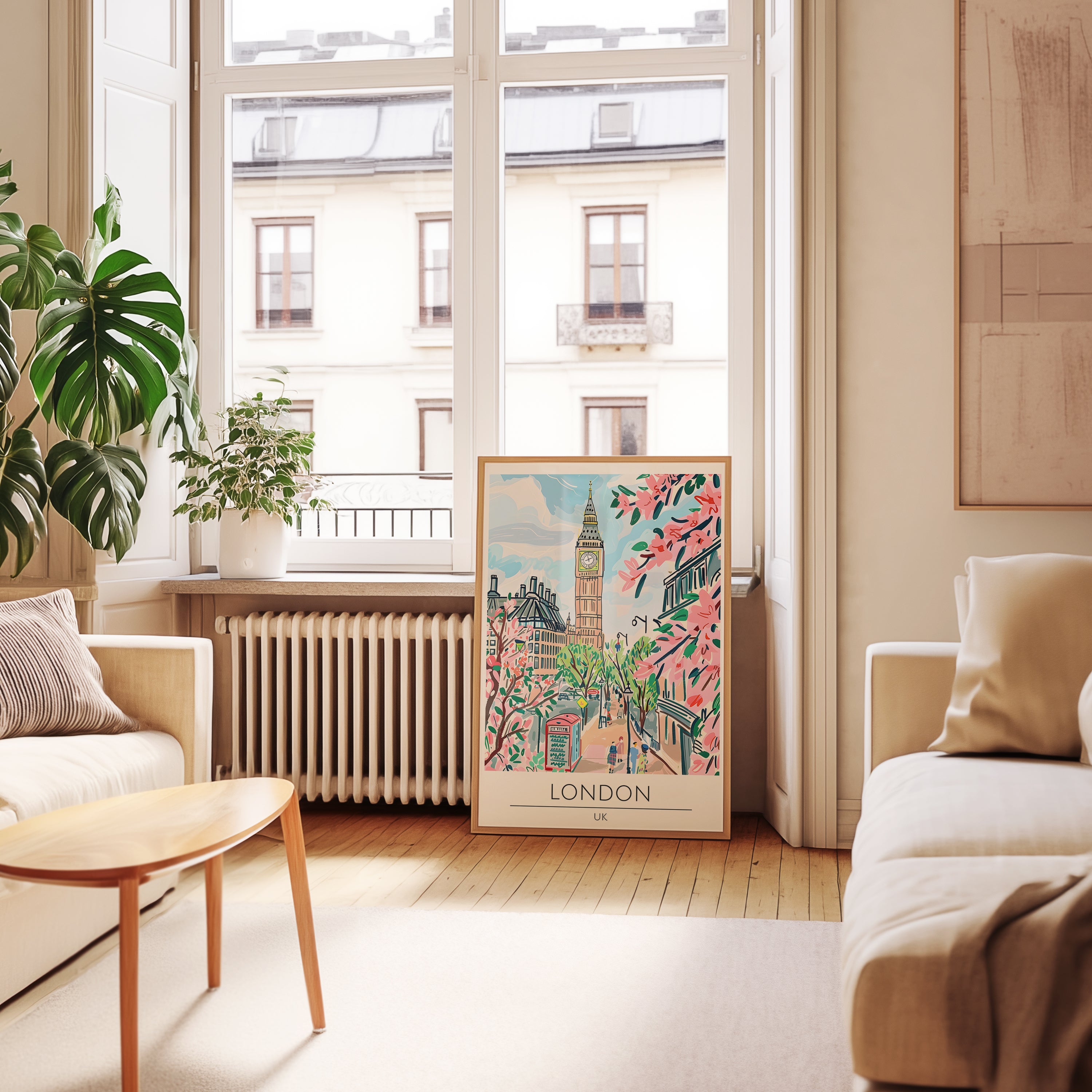 Eiffel Tower View Poster