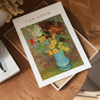 Van Gogh Vase With Daisies And Anemones Poster