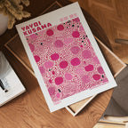 Yayoi Kusama Pink Mosaic Poster