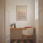 Soft Pastel Shore Poster