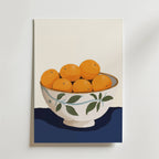 Bowl of Oranges Poster
