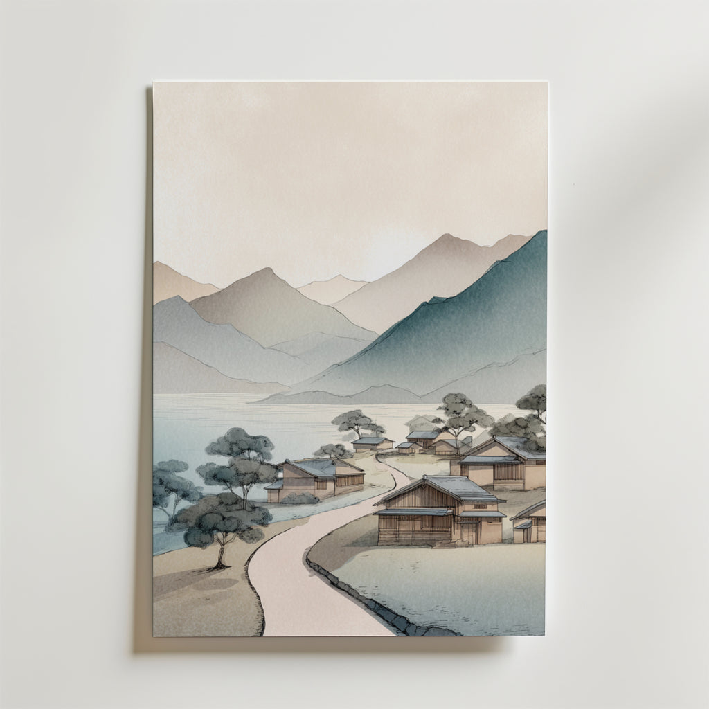 Quiet Mountain Village Poster