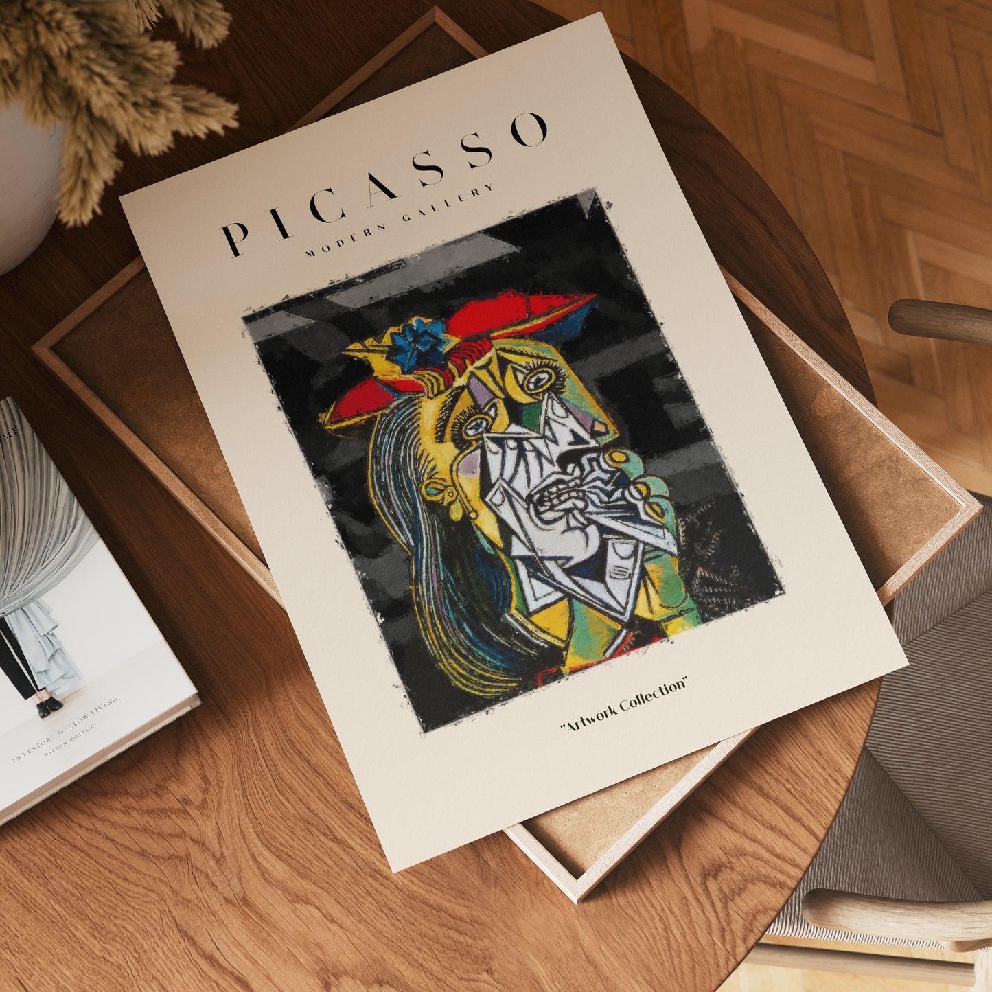 Picasso Crying Eyes of Grief Poster