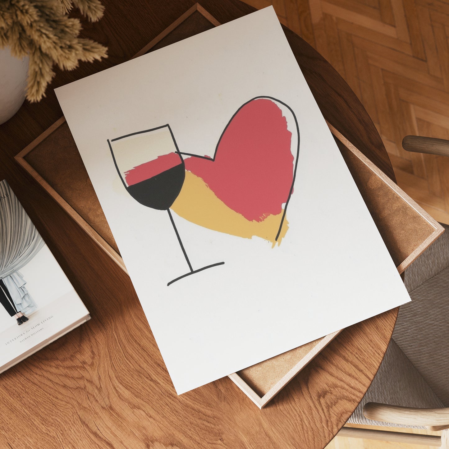 Wine Is Love Poster