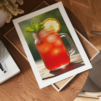 Strawberry Lemonade Poster