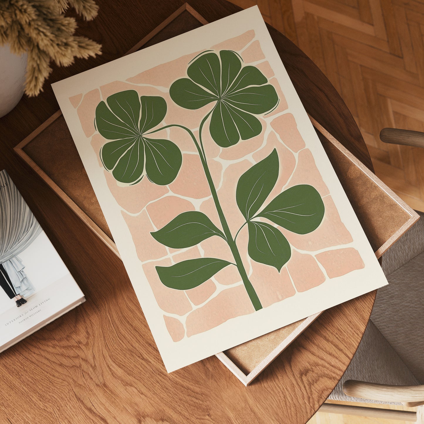 Botanical minimalist nature Poster