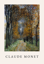 Claude Monet The Avenue Poster