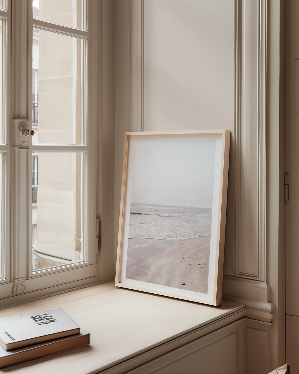 Calm Misty Coast Poster