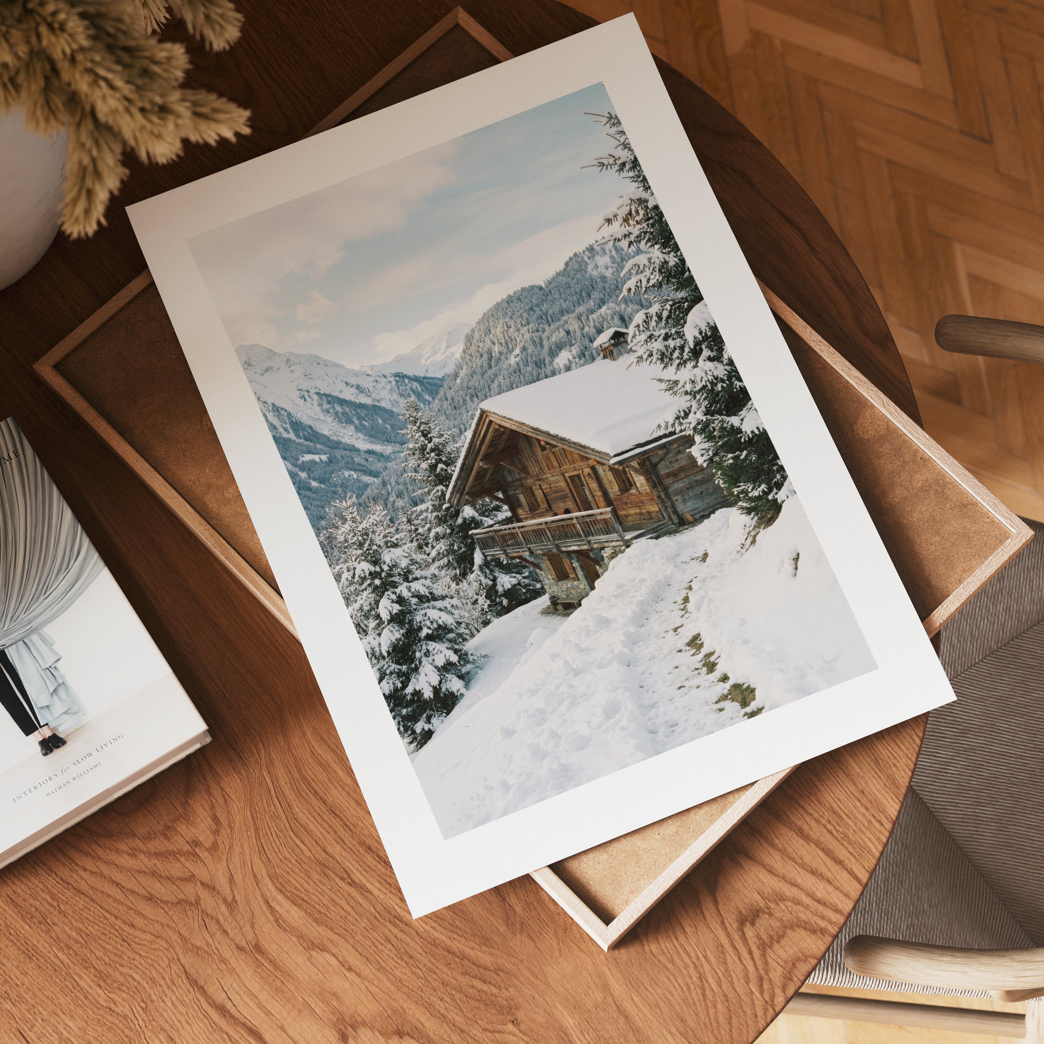Alpine Retreat Essence Poster affisch – köp poster online – Bozetto väggdekoration