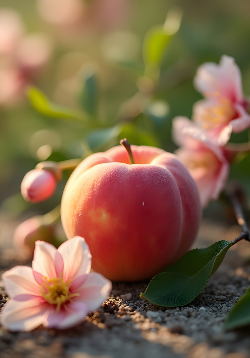 Peach Blossom Poster